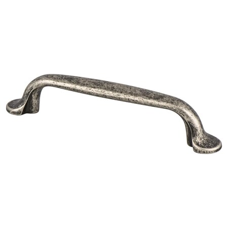 Berenson 96 x 125 mm CC Euro Rustica Pull with Rustic Nickel 2979-1RN-C